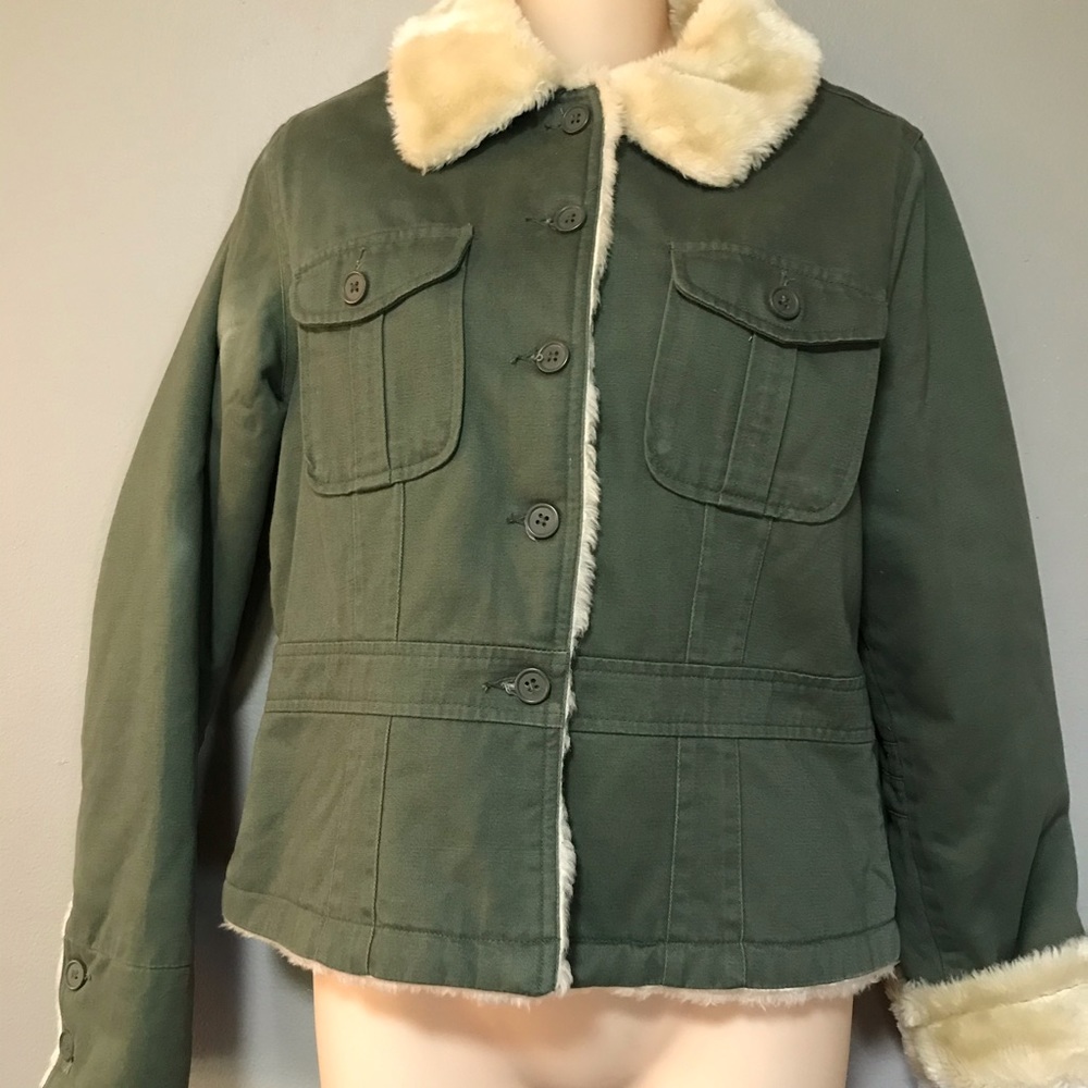 Olive Green Warm Jacket
